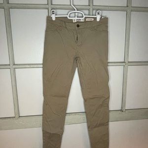 Hollister skinny khaki jeans